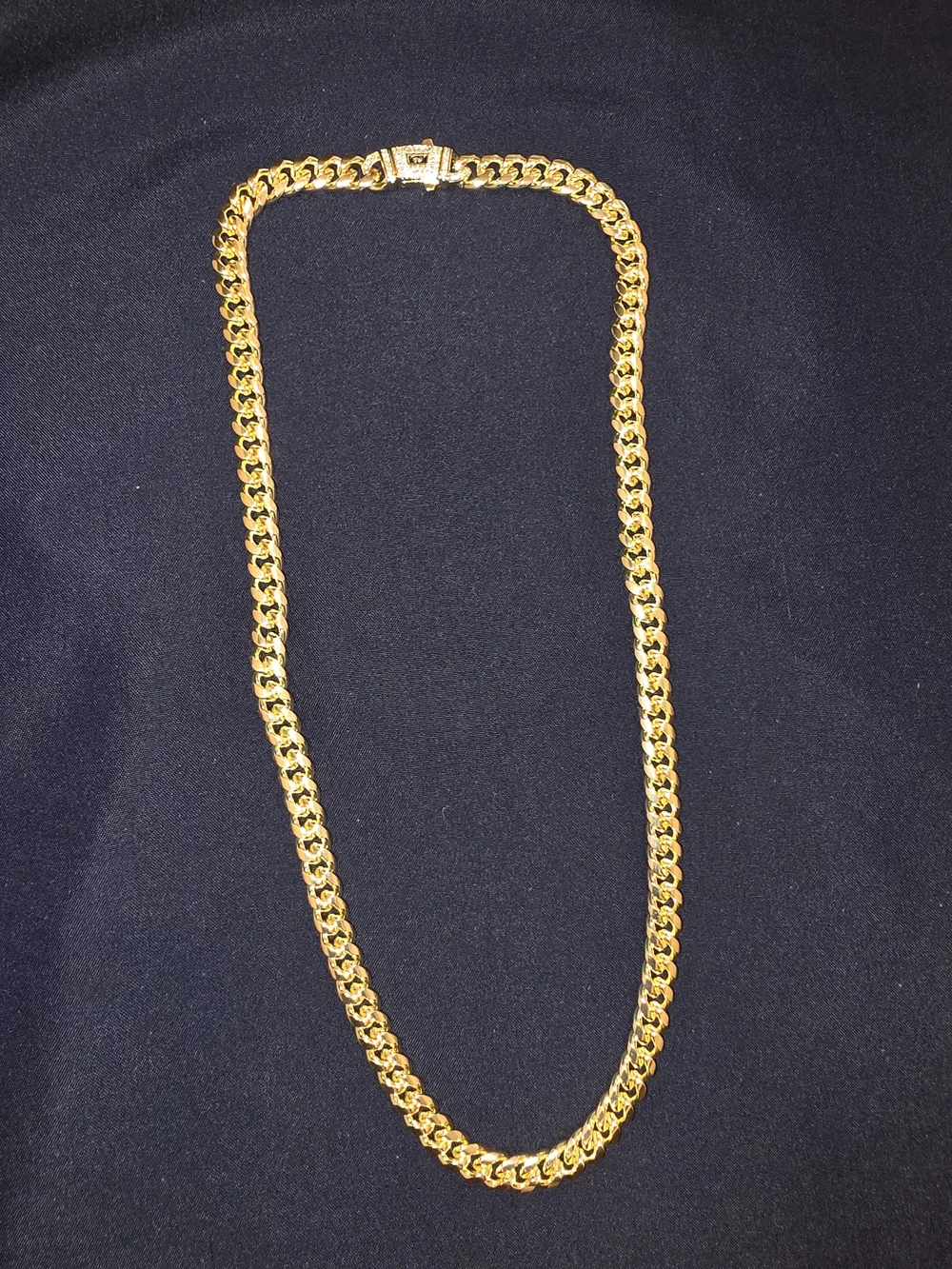 14k Monaco cuban link 20 Inch